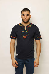 CRD GARLAND TRIBE, TSHIRT, CORADO, dark blue, men, top, tshirt, coradomoda, coradomoda.com